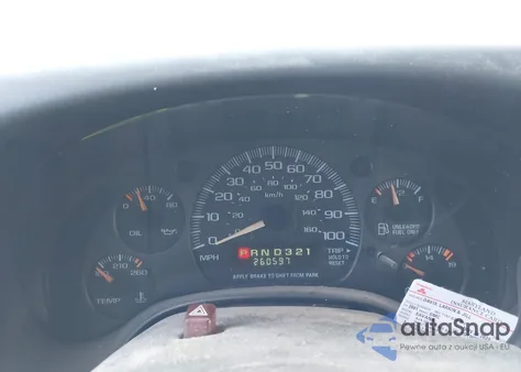 2001 GMC Savana Standard z USA, uszkodzony, nr VIN 1GTHG35R511226828